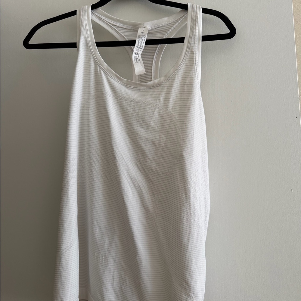 Lululemon Athletica Swiftly White Tank Top